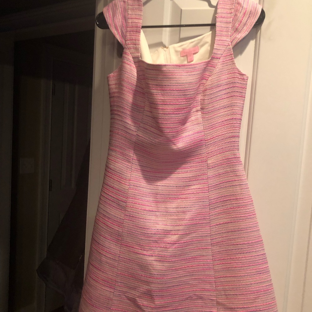Pink a line Lilly Pulitzer dress